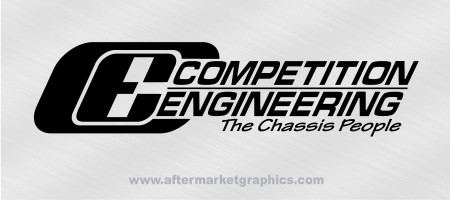 Competition Engineering Decals - Pair (2 pieces)